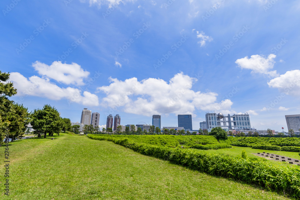 台場公園の風景 台場公園の風景
