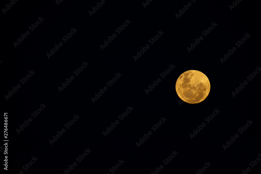 Full moon yellow with carter surface detail space for article Full moon yellow with carter surface detail space for article