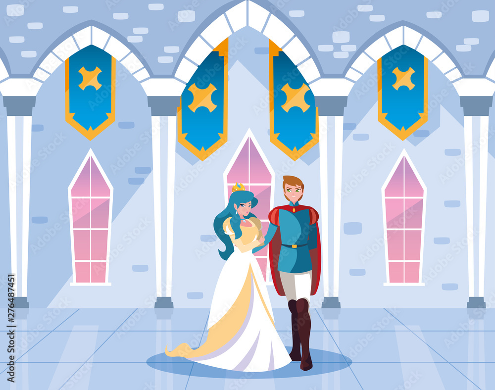 Princess And Prince In The Castle Fairytale Stock Vector Adobe Stock princess-and-prince-in-the-castle-fairytale-stock-vector-adobe-stock