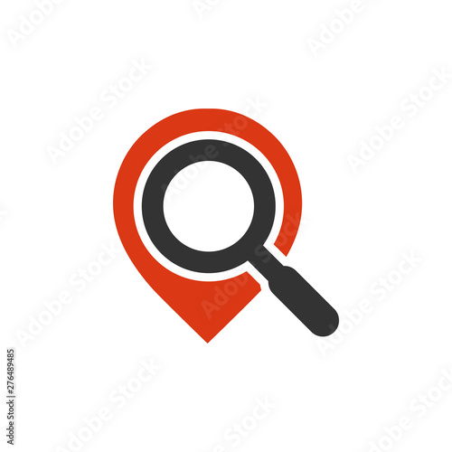 Pin map graphic icon design template vector illustration