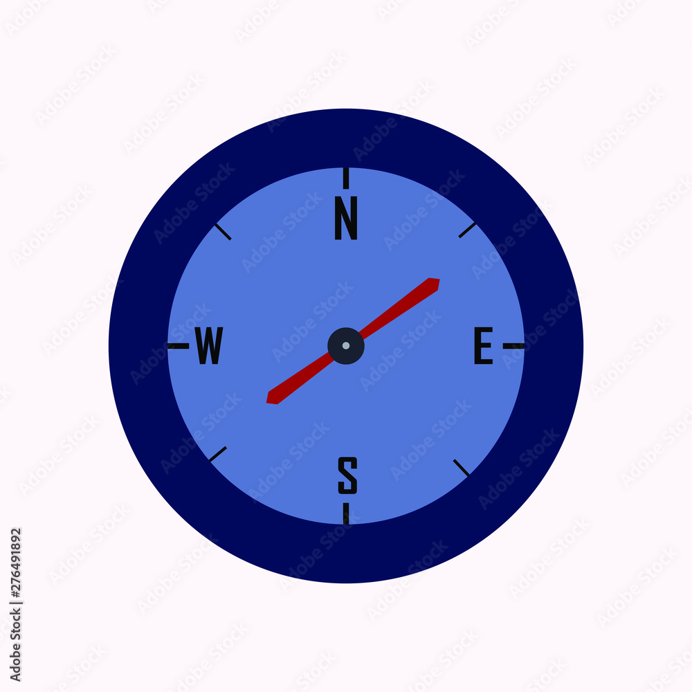 compass icon. flat illustration of compass vector icon for web compass icon. flat illustration of compass vector icon for web