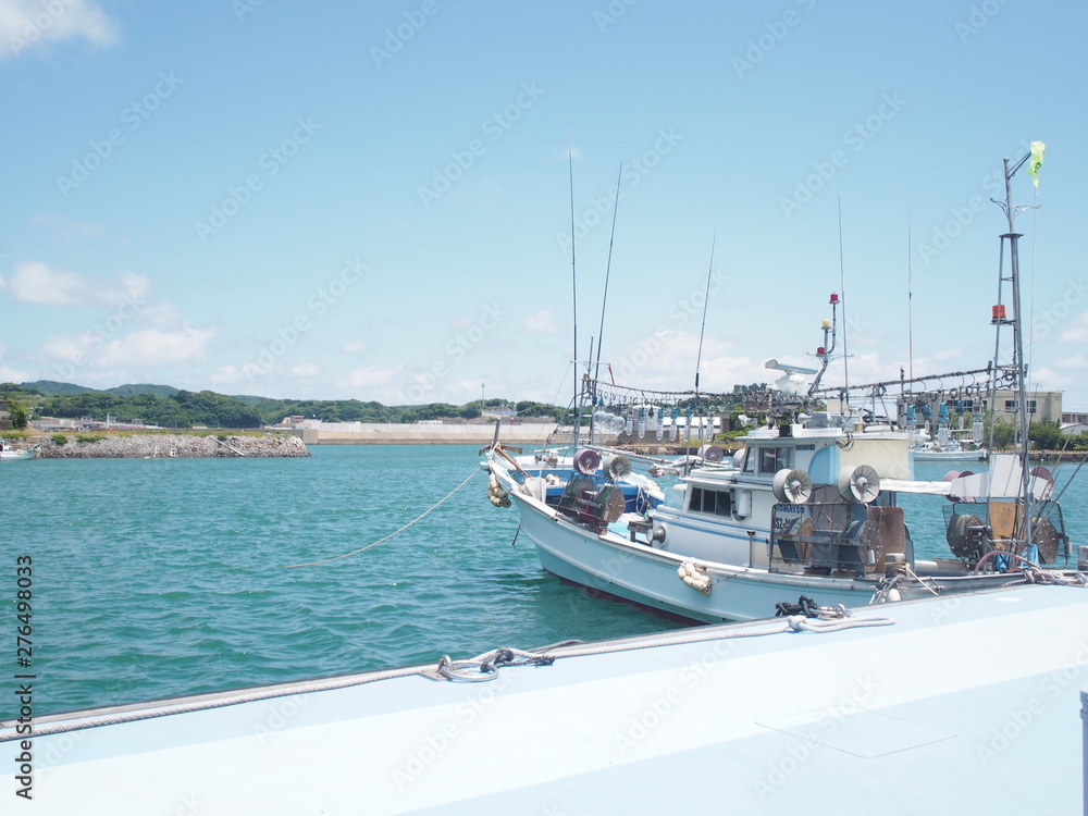 壱岐島の漁船