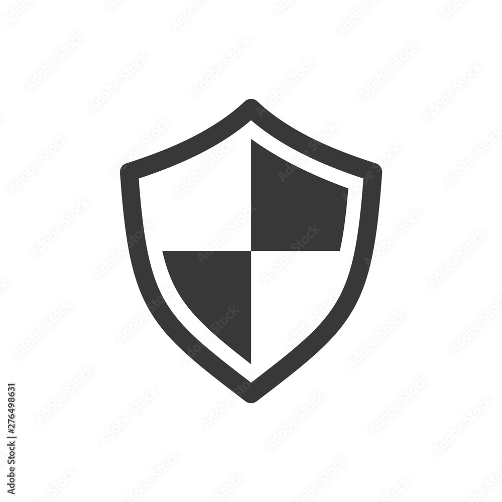 shield icon symbol template black color editable. Simple logo vector illustration for graphic and web design. shield icon symbol template black color editable. Simple logo vector illustration for graphic and web design.