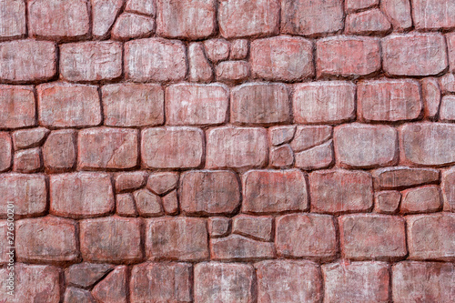 Brick wall pattern for background.