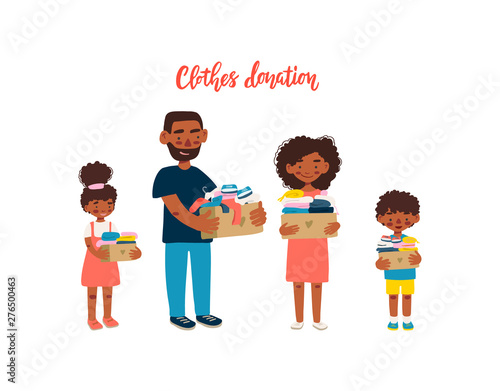 Isolated vector cartoon illustration.