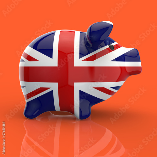 Piggy bank - 3D Illustration