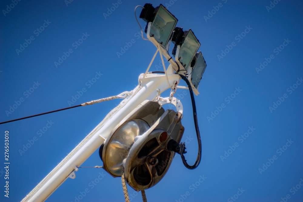 fishing boat detail, northern mediterranean