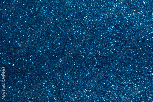 blue sparkle glitter abstract bokeh background Christmas	