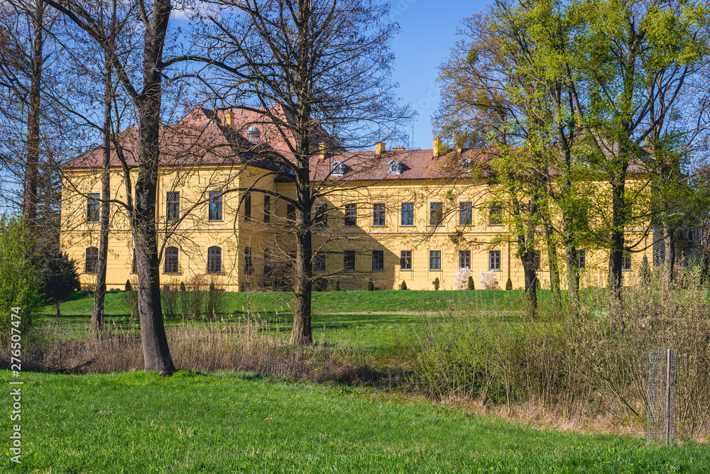Former imperial residence in Eckartsau town in Austria