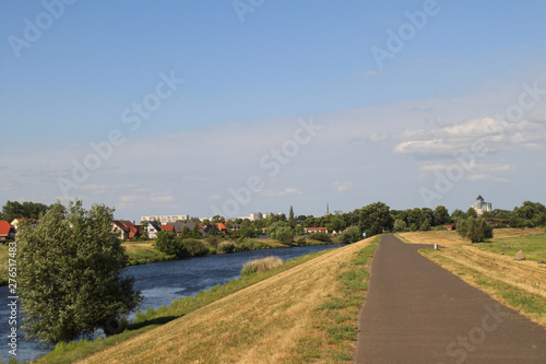 Blick von Süden auf Schwedt/Oder photo