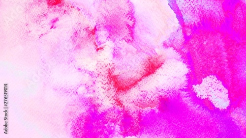 hot pink background texture.  watercolor abstract background © Zaksheuskaya