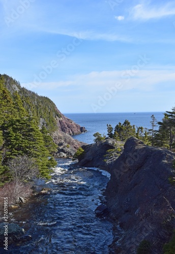 seascape along the Killick Coast, Flatrock Avalon Peninsula Newfoundland Canada