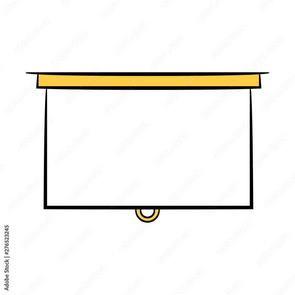 present screen icon yellow hand drawn theme present screen icon yellow hand drawn theme