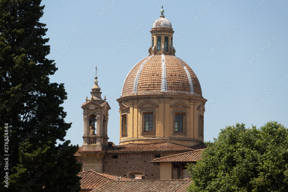 View of the church of Santa Maria del Carmine