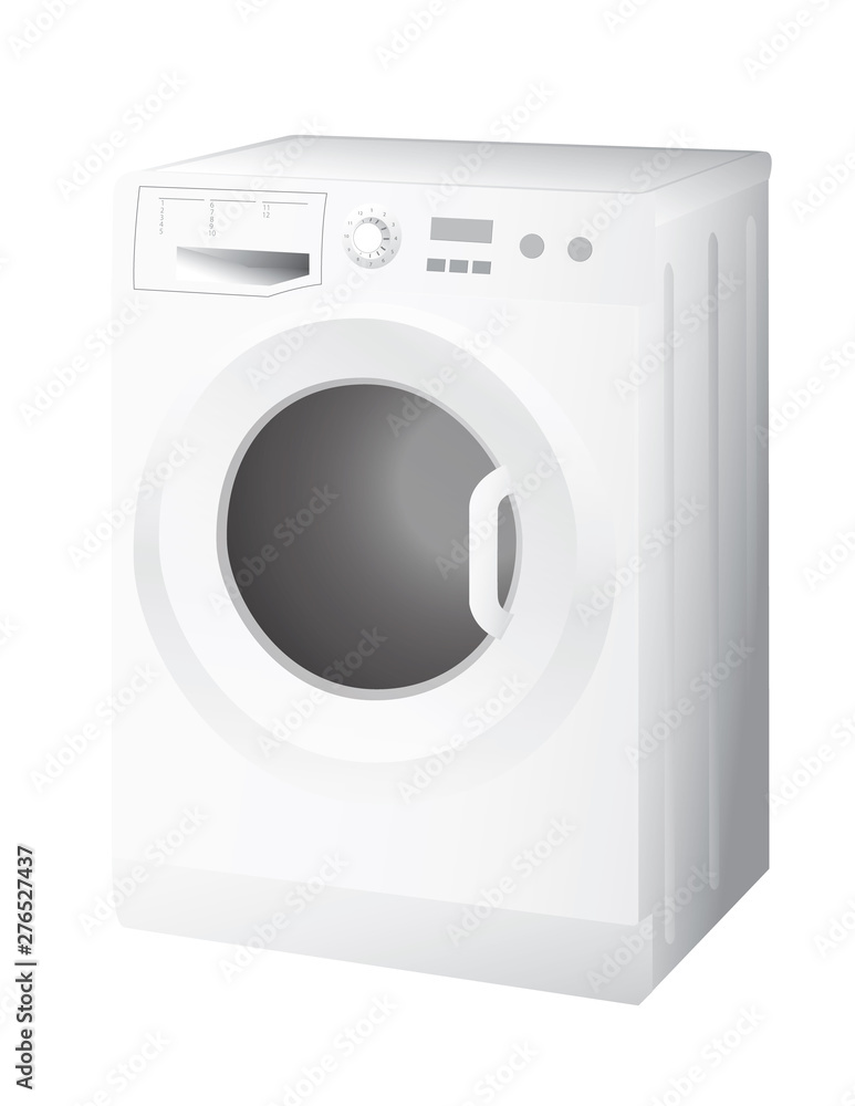 washing machine isolated on white background washing machine isolated on white background