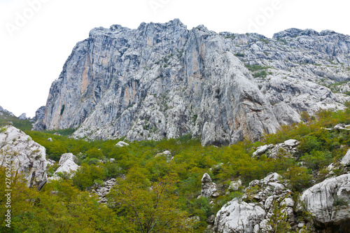 Anica Kuk Peak, Paklenica National Park, Velebit Range, Dalmatia Region, Croatia, Europe photo