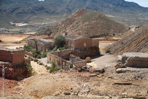 Disused lead mines in Murcia, Spain