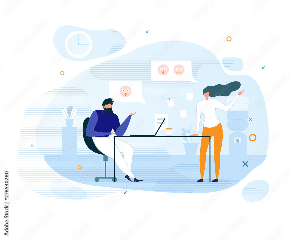 Flat Coworkers and Office Informal Communication Flat Coworkers and Office Informal Communication