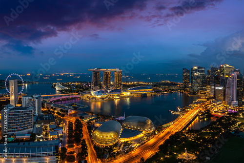 Singapore skyline © weerasak