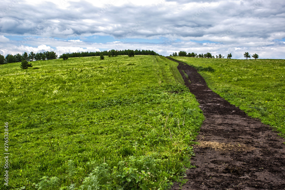 Obraz premium road to the mountains