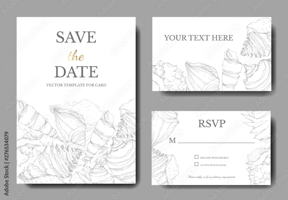 Summer beach seashell tropical elements. Engraved ink art. Wedding background card decorative border. Summer beach seashell tropical elements. Engraved ink art. Wedding background card decorative border.