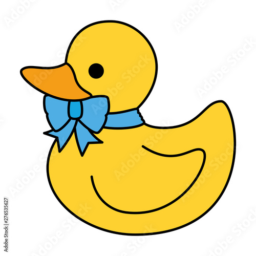 little rubber duck toy icon