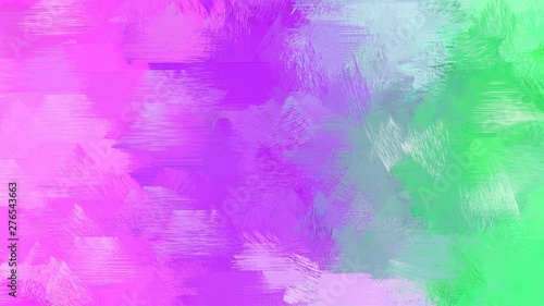 brushed grunge background with orchid, medium aqua marine and pastel green color. dirty abstract art. use it as wallpaper or graphic element for poster, canvas or creative illustration