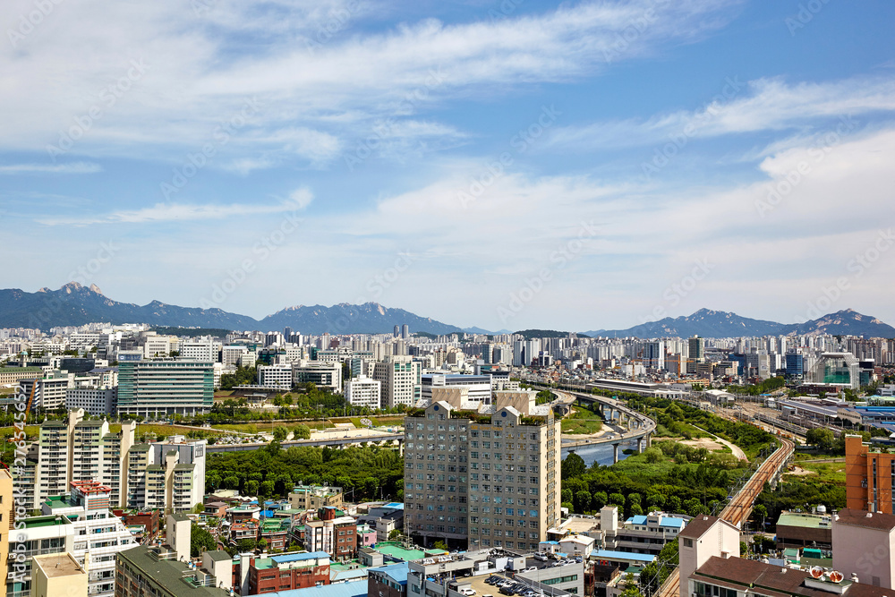 Scenery in Seoul, Korea