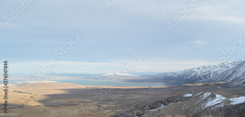 Early Spring in California: Overlooking Paoha Island and Mono Lake in Mono Basin photo