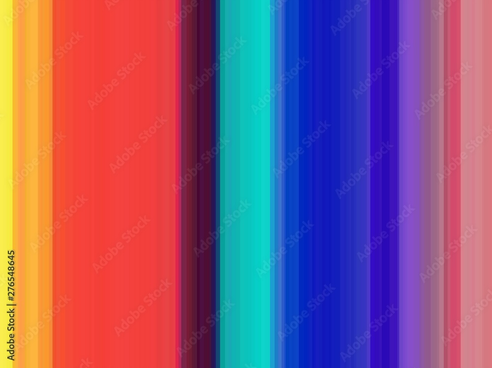 Obraz premium abstract background with stripes with strong blue, medium blue and tomato colors. can be used as wallpaper, background graphics element or for presentation