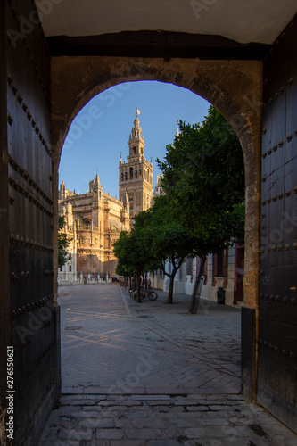The Cathedral of Saint Mary of the See, or Seville Cathedral, is a UNESCO World Heritage Site in Spain.