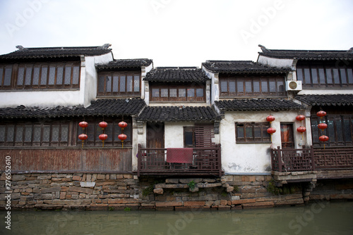 Famous Shantang Street in Suzhou, China. photo