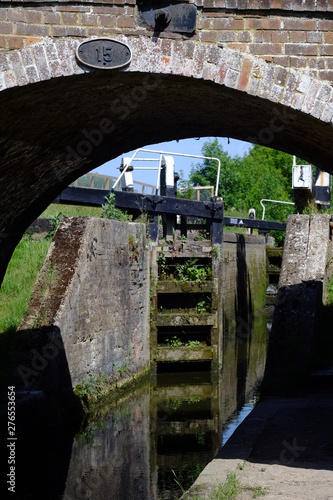 Fototapeta Canal Bridge no15