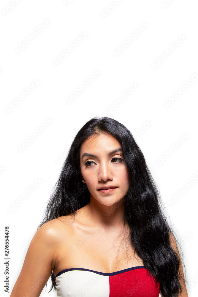 Beauty portrait of girl with perfect skin Beauty portrait of girl with perfect skin