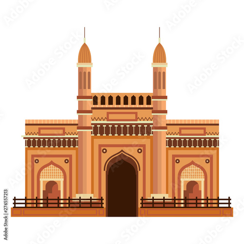 jama masjid famous building icon