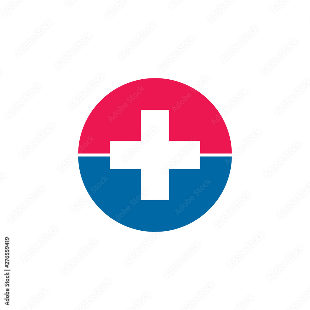 Medical and health care logo design vector template Medical and health care logo design vector template