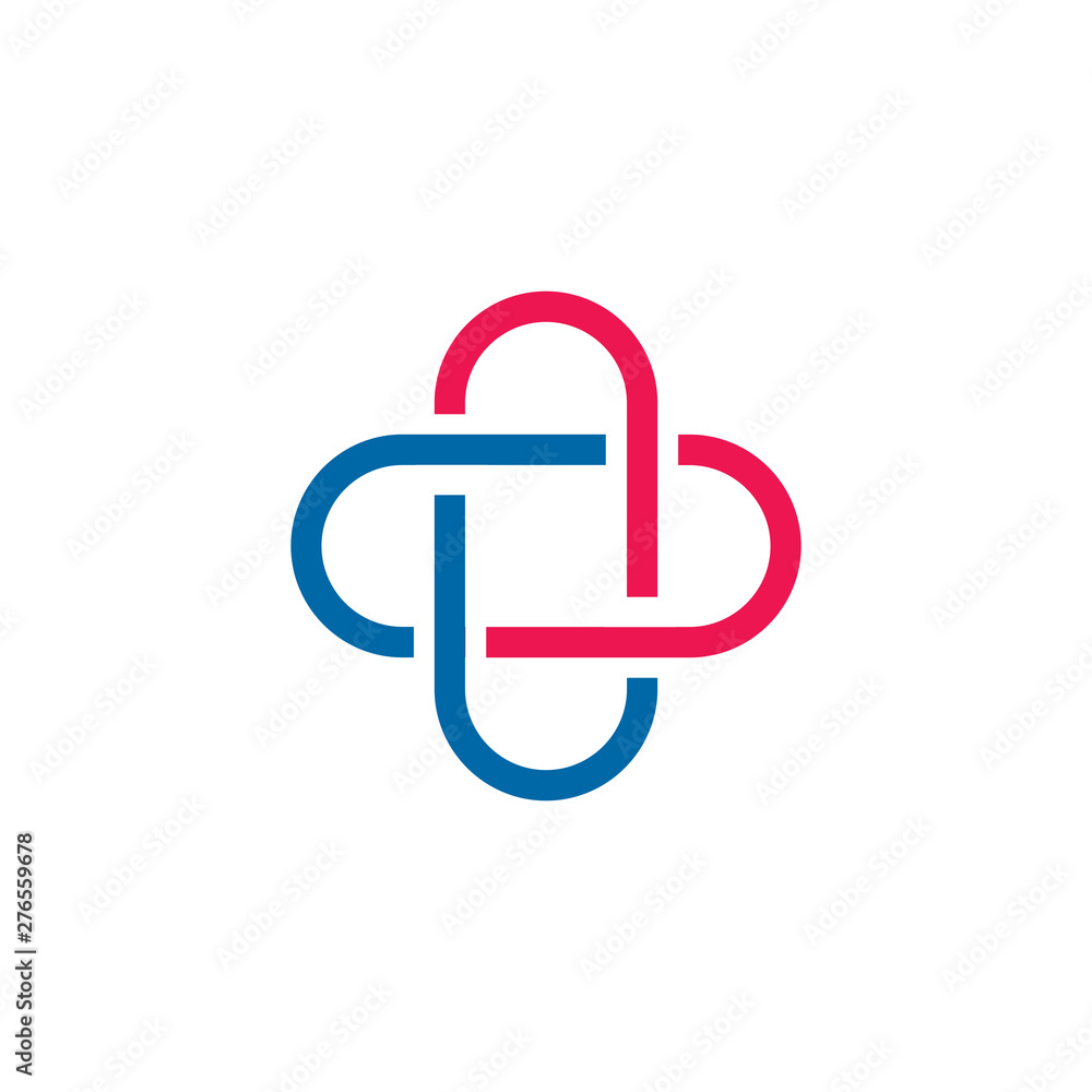 Medical and health care logo design vector template Medical and health care logo design vector template
