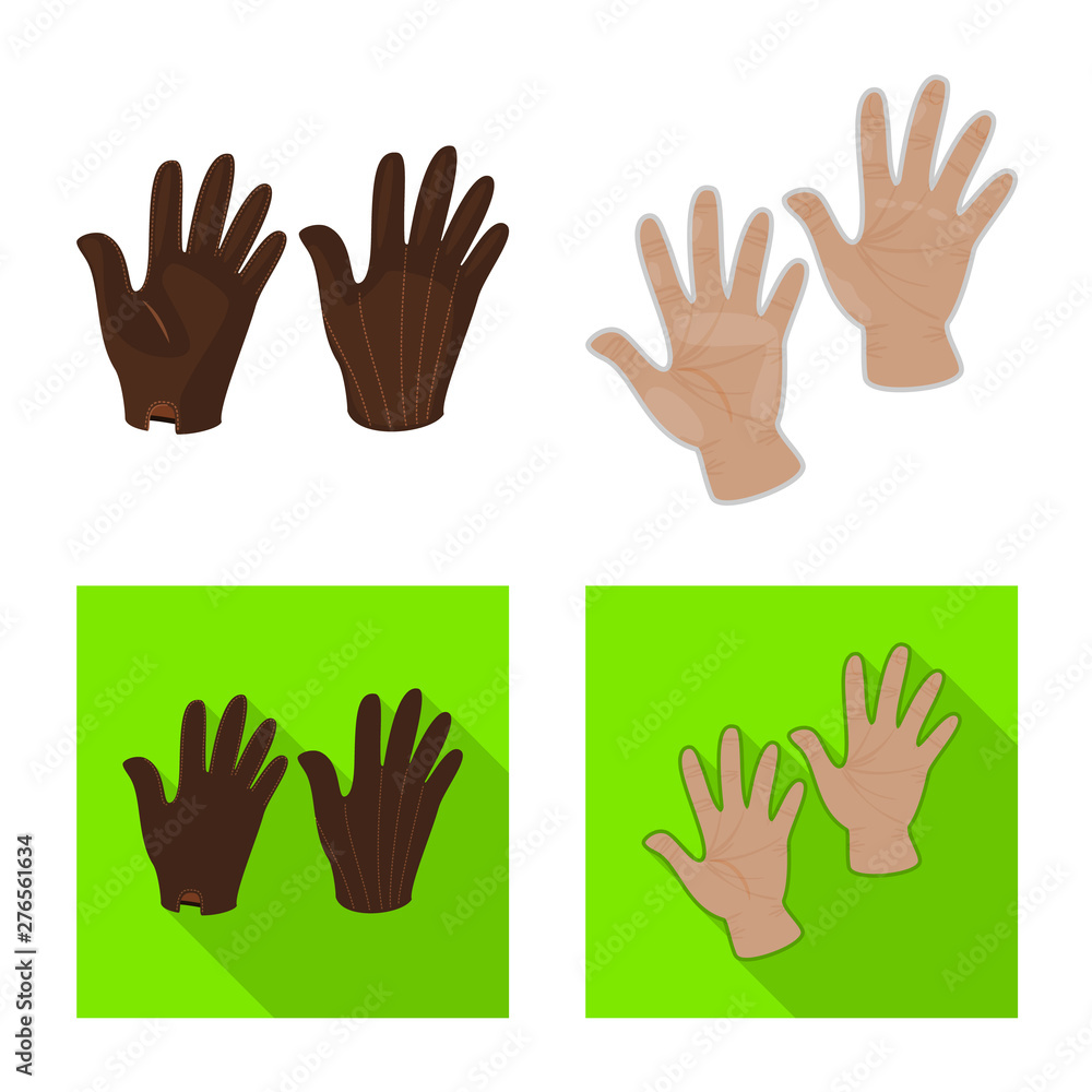 Obraz premium Vector illustration of silhouette and safety icon. Collection of silhouette and comfort stock vector illustration.