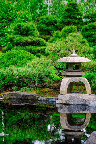 Canvas Print japanese garden