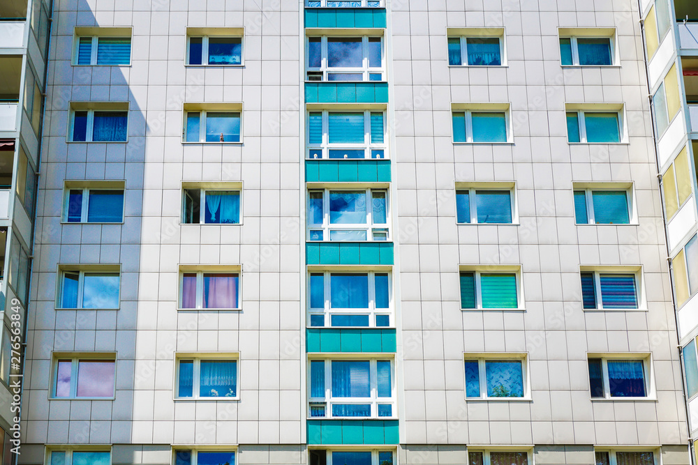 Sanierter Plattenbau Sanierter Plattenbau