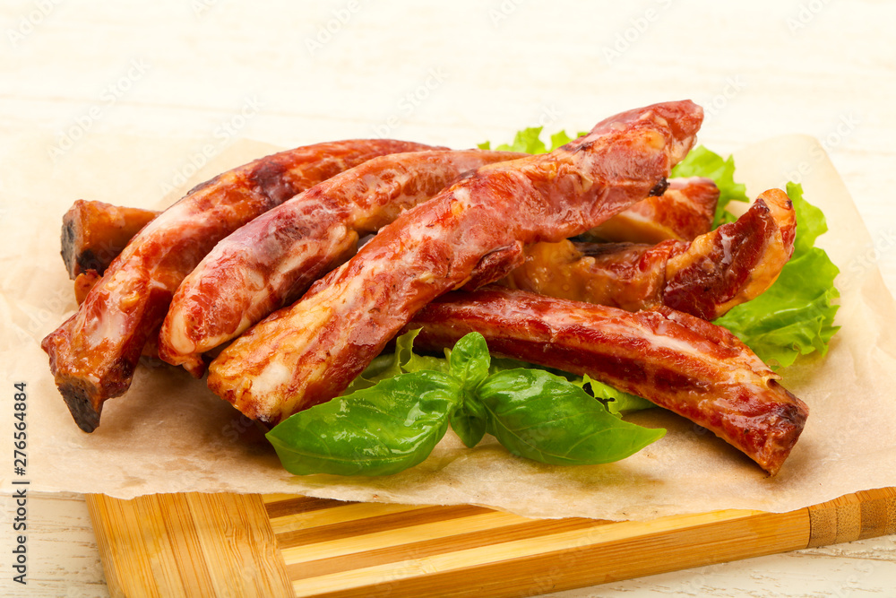 Smoked pork ribs Smoked pork ribs