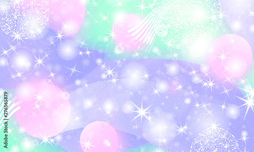Fairy background. Unicorn pattern. Fairy background. Unicorn pattern.