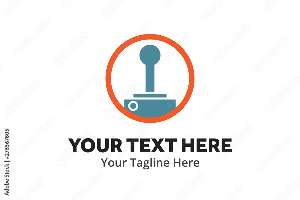 unique game simple logo creative design in flat style with color . gaming logo creative design for identity and community