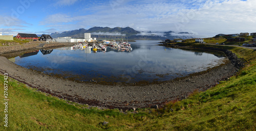 Djúpivogur - a small town located on a peninsula in the Austurland in eastern Iceland.