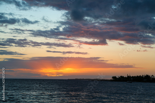 sunset over the sea © Jaime