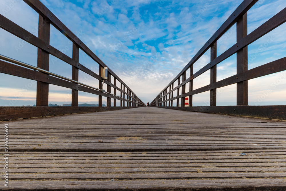 Fototapeta premium The town of Lignano Sabbiadoro