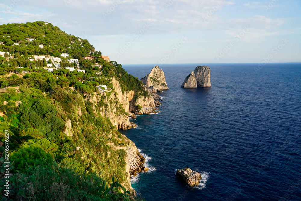 Fototapeta premium Faraglioni Rocks;Italy