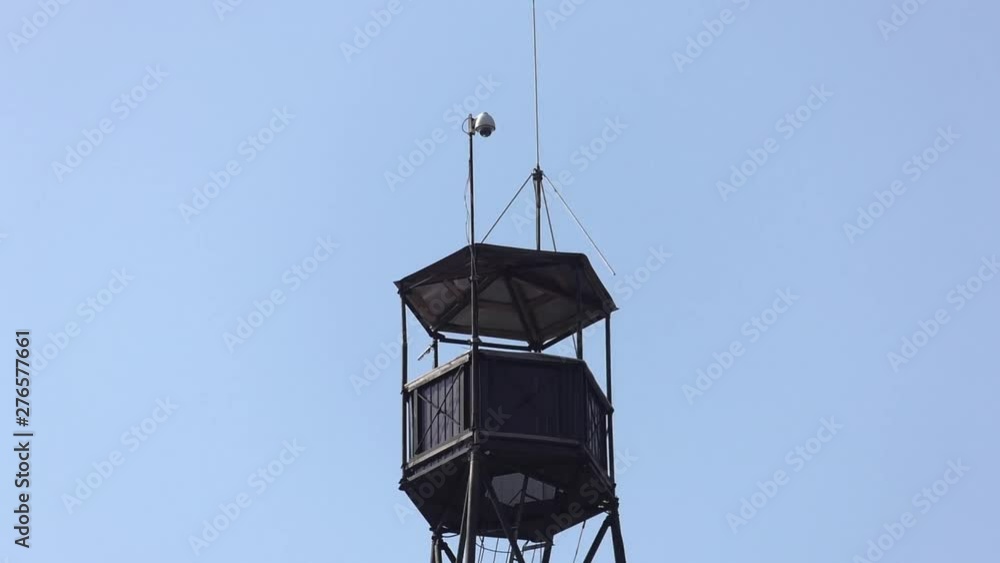 Bird watching tower. An observation tower for observing and photographing wild animals and birds. Bird watching tower. An observation tower for observing and photographing wild animals and birds.
