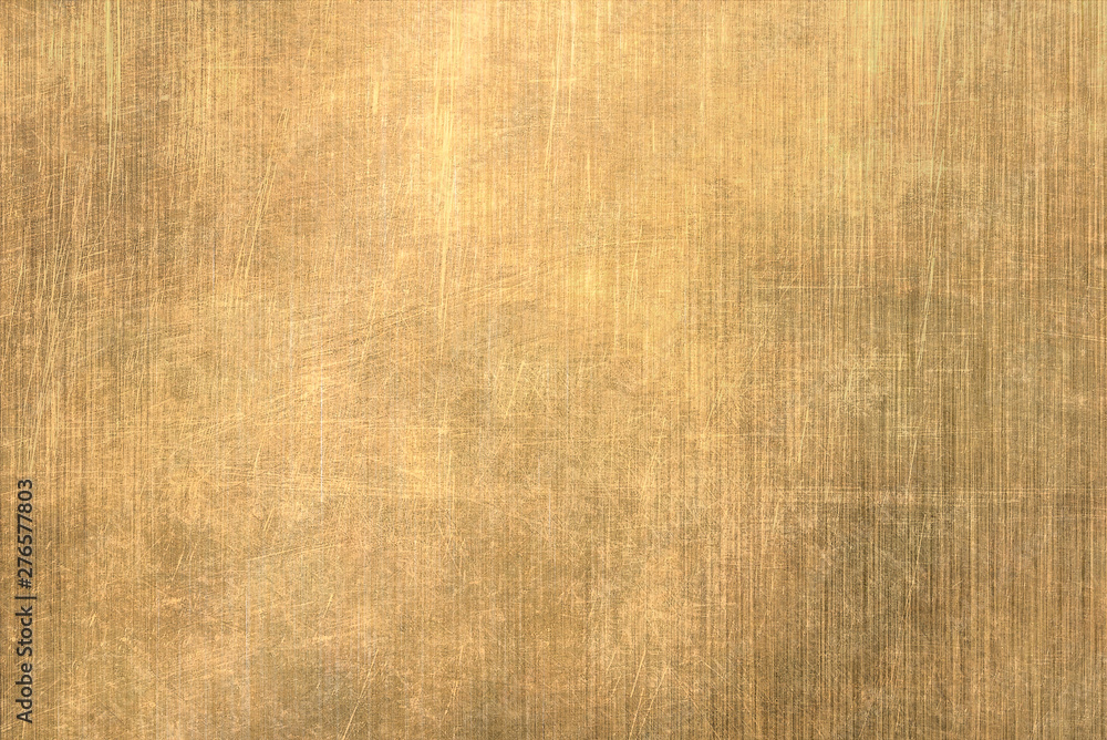 Brushed gold metal texture. Brushed gold metal texture.