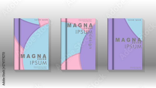 Abstract circle shape backgrounds for posters, covers, brochures, company annual business, etc.